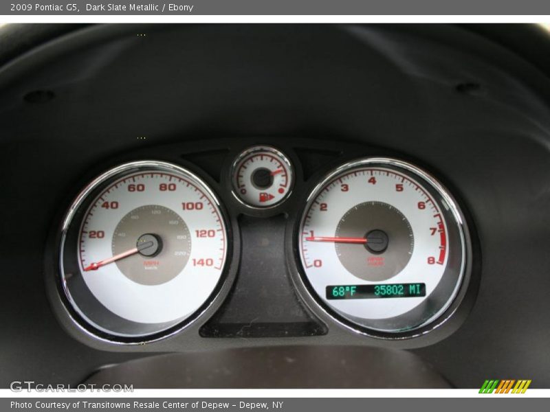 Dark Slate Metallic / Ebony 2009 Pontiac G5