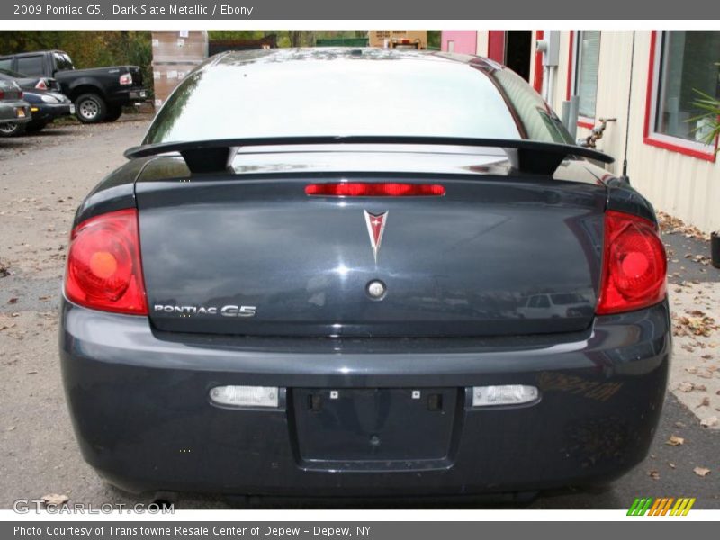 Dark Slate Metallic / Ebony 2009 Pontiac G5