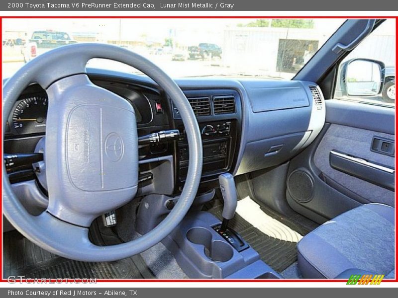 Lunar Mist Metallic / Gray 2000 Toyota Tacoma V6 PreRunner Extended Cab