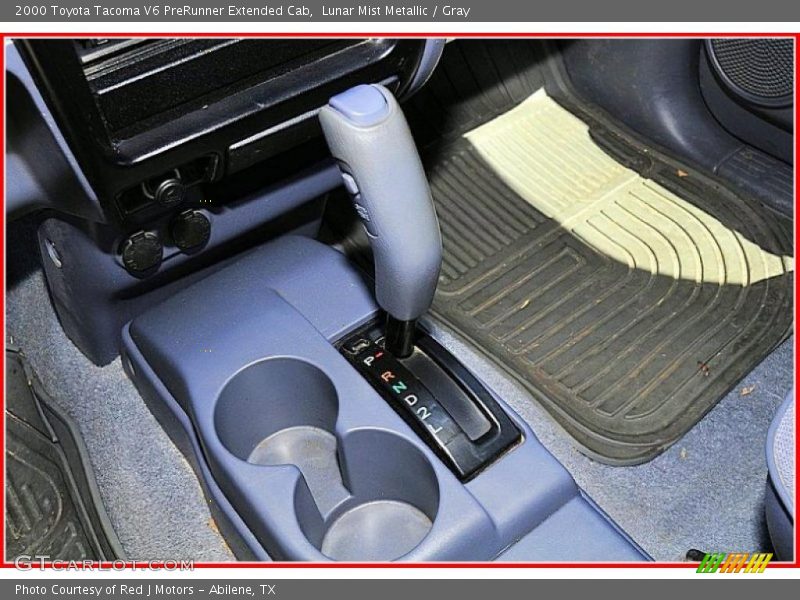 Lunar Mist Metallic / Gray 2000 Toyota Tacoma V6 PreRunner Extended Cab