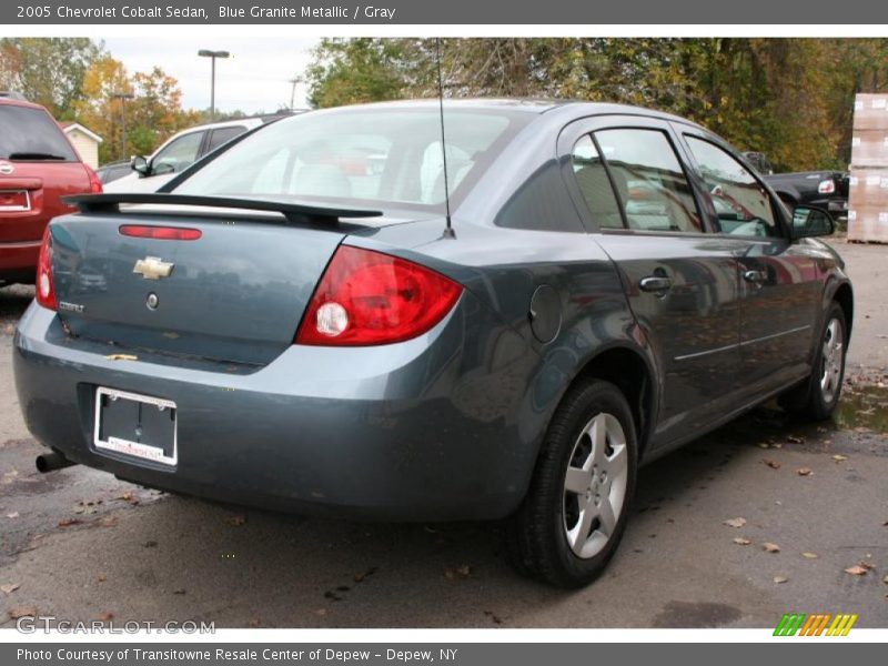 Blue Granite Metallic / Gray 2005 Chevrolet Cobalt Sedan