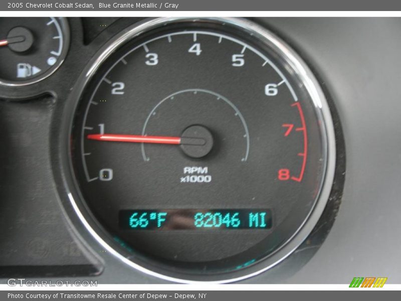 Blue Granite Metallic / Gray 2005 Chevrolet Cobalt Sedan