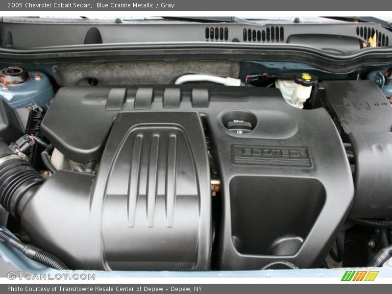 Blue Granite Metallic / Gray 2005 Chevrolet Cobalt Sedan