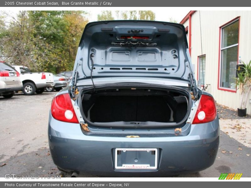 Blue Granite Metallic / Gray 2005 Chevrolet Cobalt Sedan