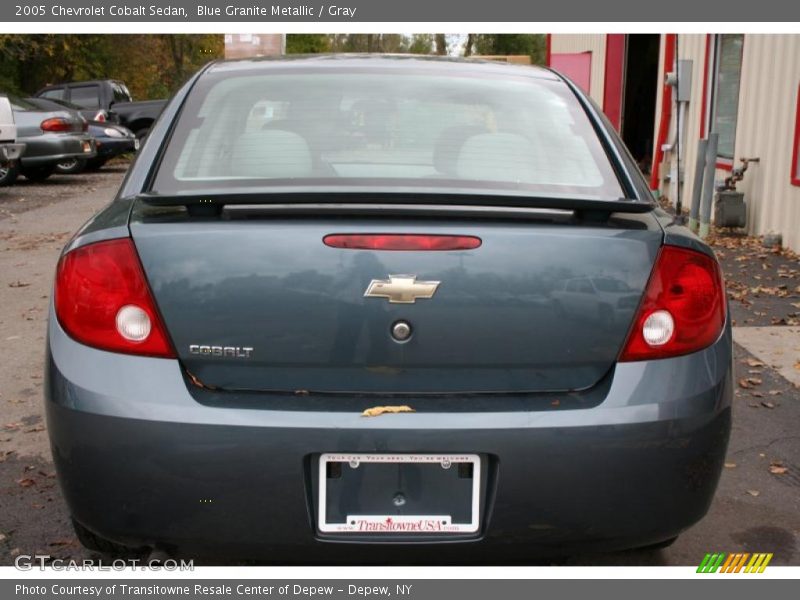 Blue Granite Metallic / Gray 2005 Chevrolet Cobalt Sedan