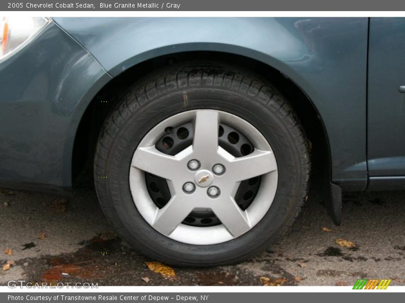 Blue Granite Metallic / Gray 2005 Chevrolet Cobalt Sedan