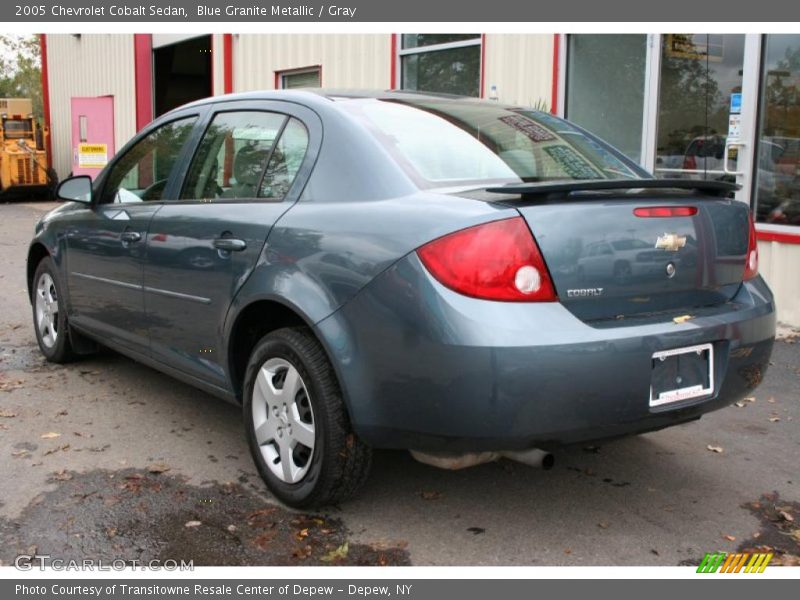 Blue Granite Metallic / Gray 2005 Chevrolet Cobalt Sedan
