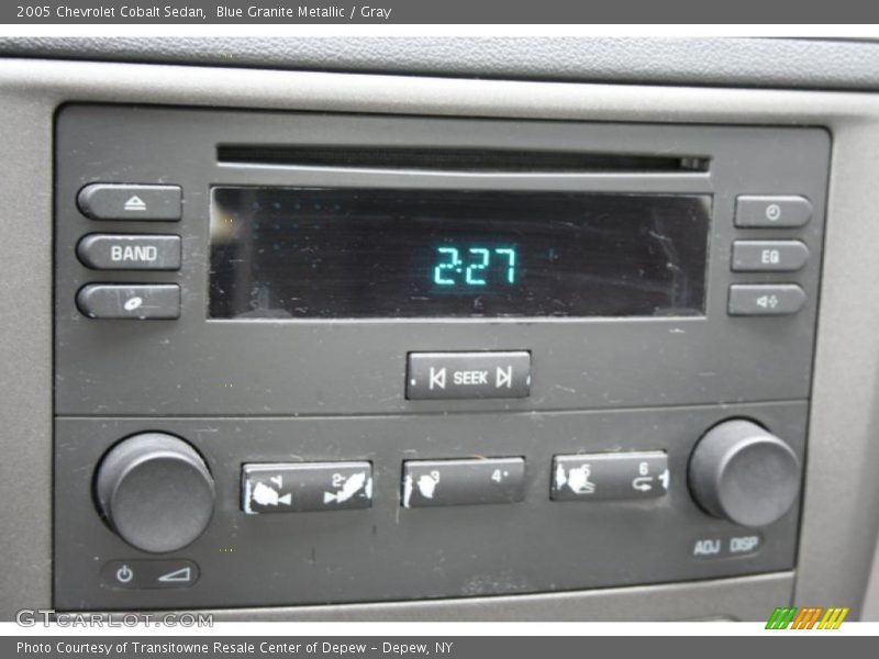 Blue Granite Metallic / Gray 2005 Chevrolet Cobalt Sedan