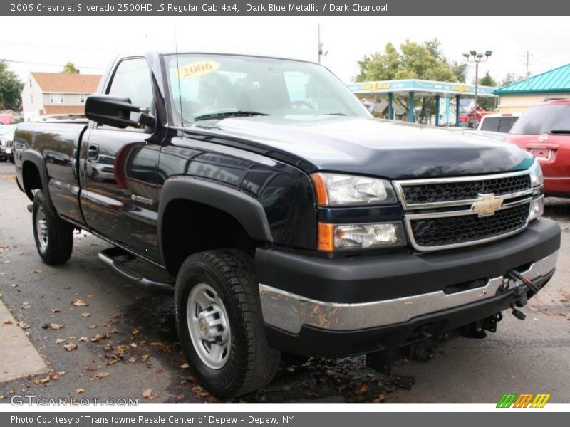 Dark Blue Metallic / Dark Charcoal 2006 Chevrolet Silverado 2500HD LS Regular Cab 4x4