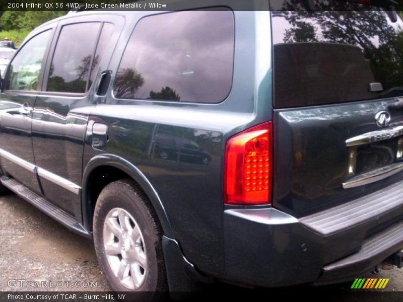 Jade Green Metallic / Willow 2004 Infiniti QX 56 4WD
