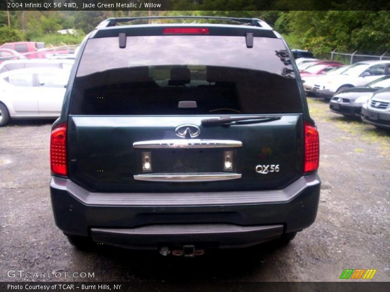 Jade Green Metallic / Willow 2004 Infiniti QX 56 4WD