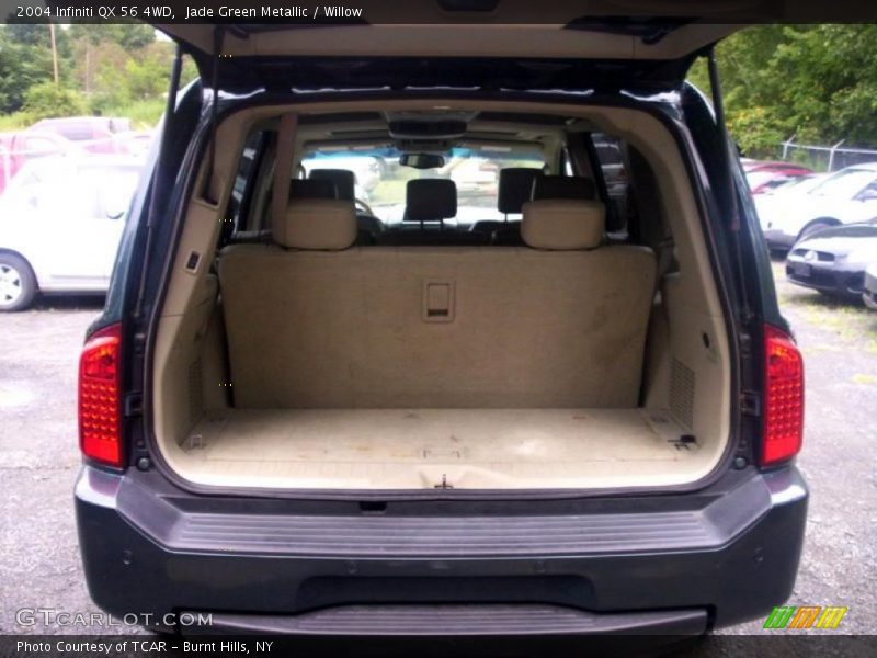 Jade Green Metallic / Willow 2004 Infiniti QX 56 4WD