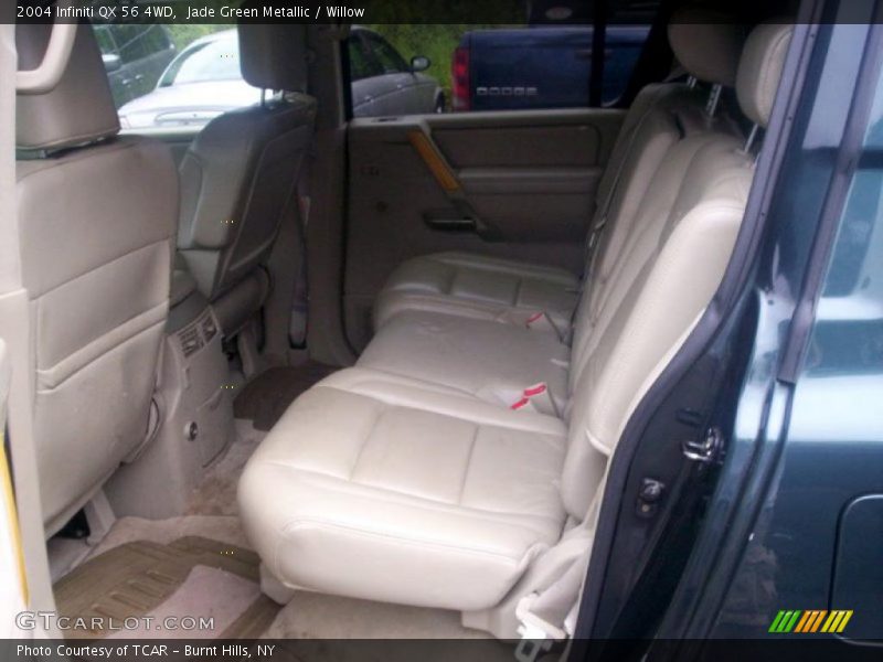 Jade Green Metallic / Willow 2004 Infiniti QX 56 4WD