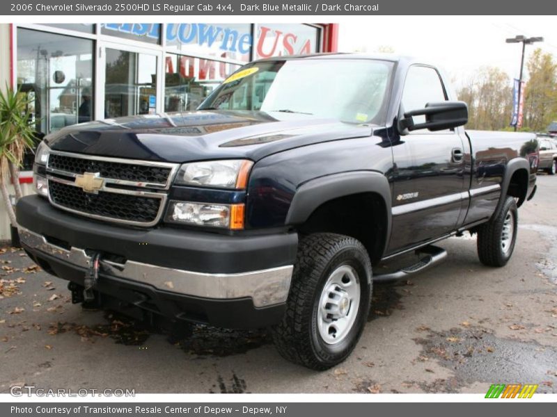 Dark Blue Metallic / Dark Charcoal 2006 Chevrolet Silverado 2500HD LS Regular Cab 4x4