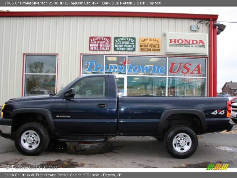 Dark Blue Metallic / Dark Charcoal 2006 Chevrolet Silverado 2500HD LS Regular Cab 4x4