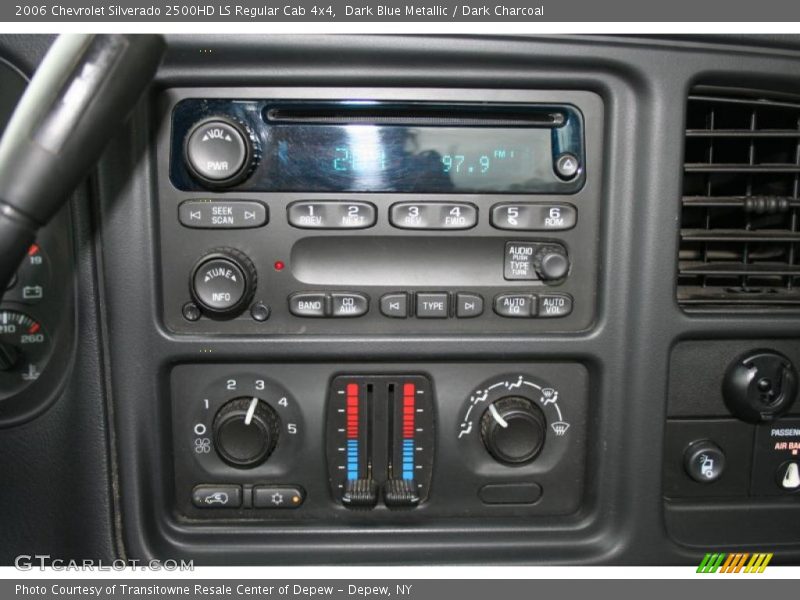Dark Blue Metallic / Dark Charcoal 2006 Chevrolet Silverado 2500HD LS Regular Cab 4x4