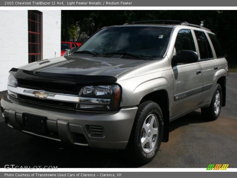 Light Pewter Metallic / Medium Pewter 2003 Chevrolet TrailBlazer LS 4x4