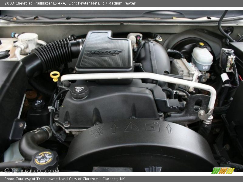 Light Pewter Metallic / Medium Pewter 2003 Chevrolet TrailBlazer LS 4x4
