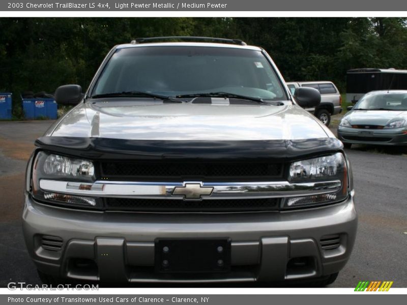 Light Pewter Metallic / Medium Pewter 2003 Chevrolet TrailBlazer LS 4x4