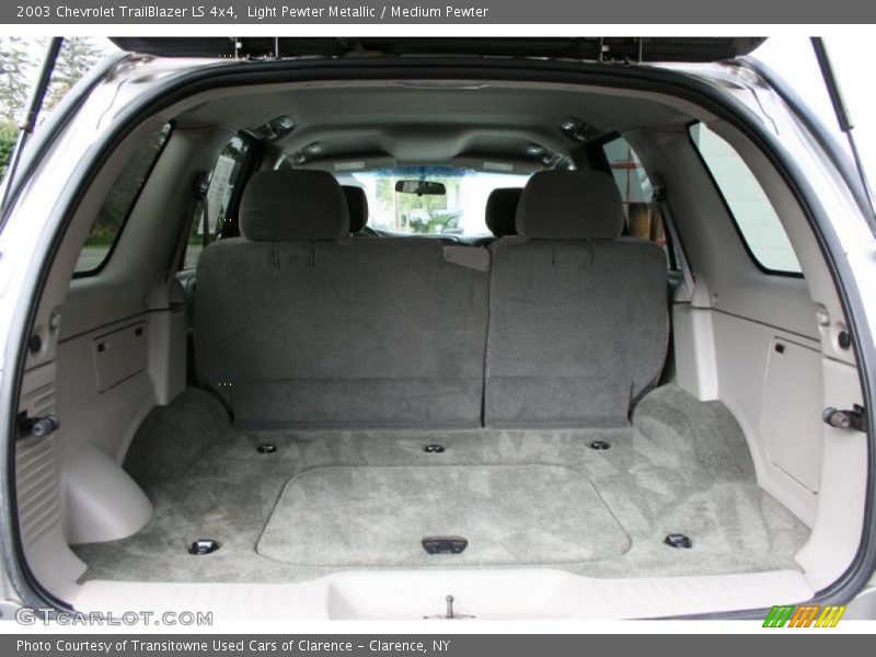 Light Pewter Metallic / Medium Pewter 2003 Chevrolet TrailBlazer LS 4x4
