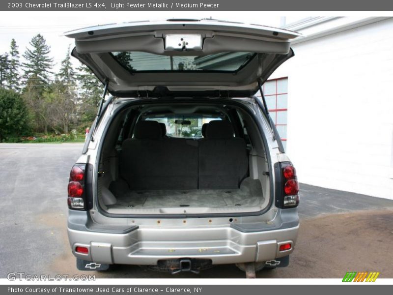 Light Pewter Metallic / Medium Pewter 2003 Chevrolet TrailBlazer LS 4x4