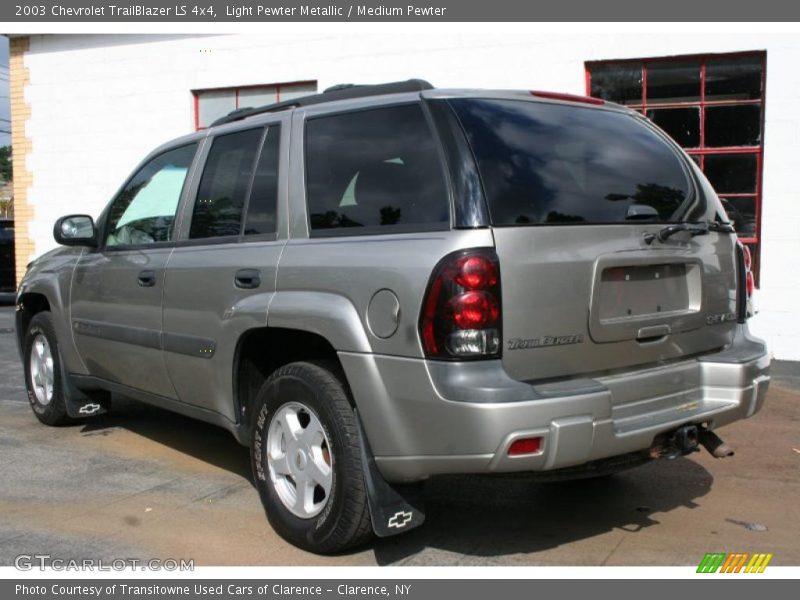 Light Pewter Metallic / Medium Pewter 2003 Chevrolet TrailBlazer LS 4x4