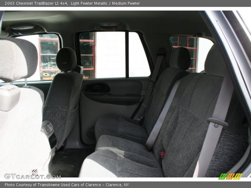 Light Pewter Metallic / Medium Pewter 2003 Chevrolet TrailBlazer LS 4x4