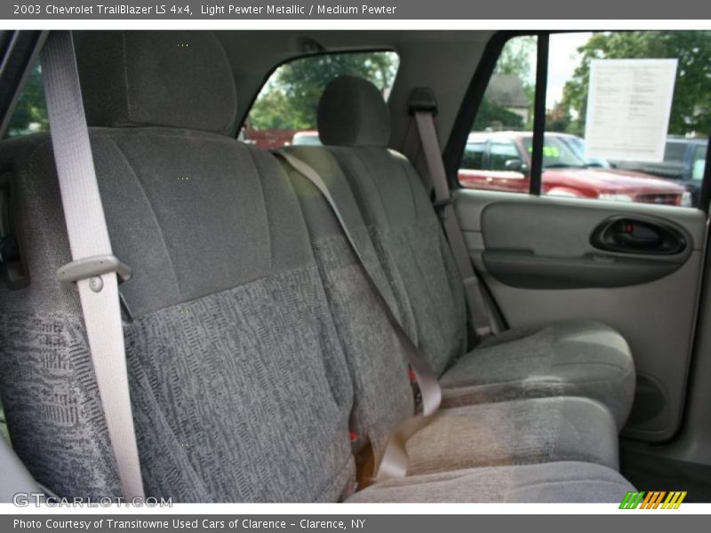 Light Pewter Metallic / Medium Pewter 2003 Chevrolet TrailBlazer LS 4x4