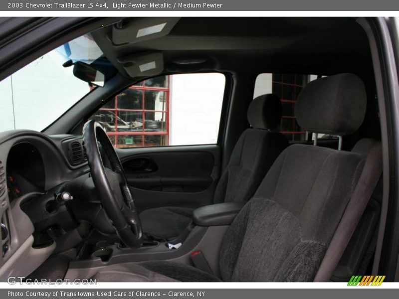 Light Pewter Metallic / Medium Pewter 2003 Chevrolet TrailBlazer LS 4x4