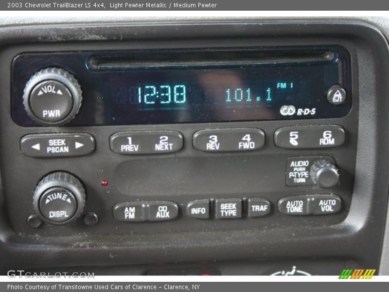Light Pewter Metallic / Medium Pewter 2003 Chevrolet TrailBlazer LS 4x4