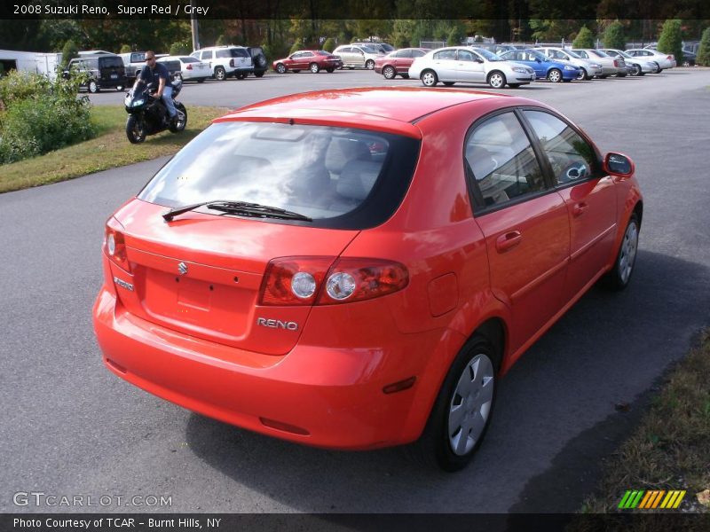 Super Red / Grey 2008 Suzuki Reno