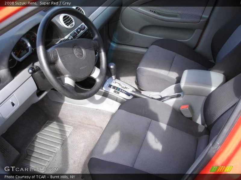 Super Red / Grey 2008 Suzuki Reno