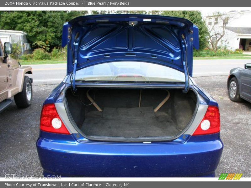  2004 Civic Value Package Coupe Trunk