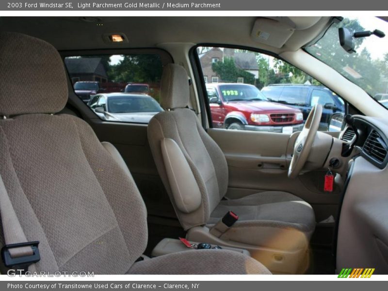 Light Parchment Gold Metallic / Medium Parchment 2003 Ford Windstar SE
