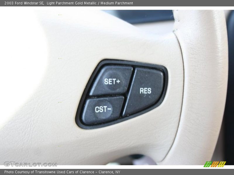 Light Parchment Gold Metallic / Medium Parchment 2003 Ford Windstar SE