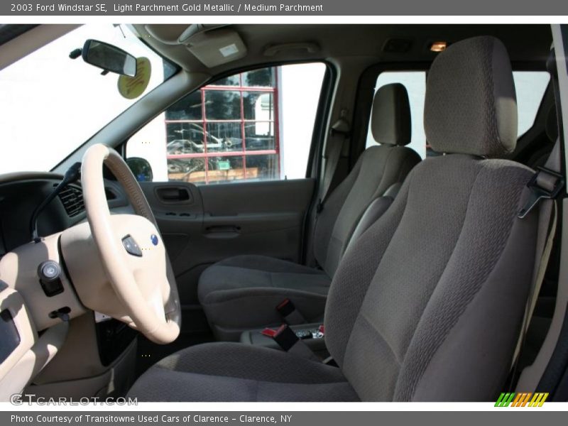 Light Parchment Gold Metallic / Medium Parchment 2003 Ford Windstar SE