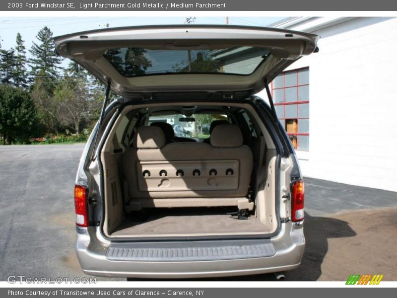 Light Parchment Gold Metallic / Medium Parchment 2003 Ford Windstar SE
