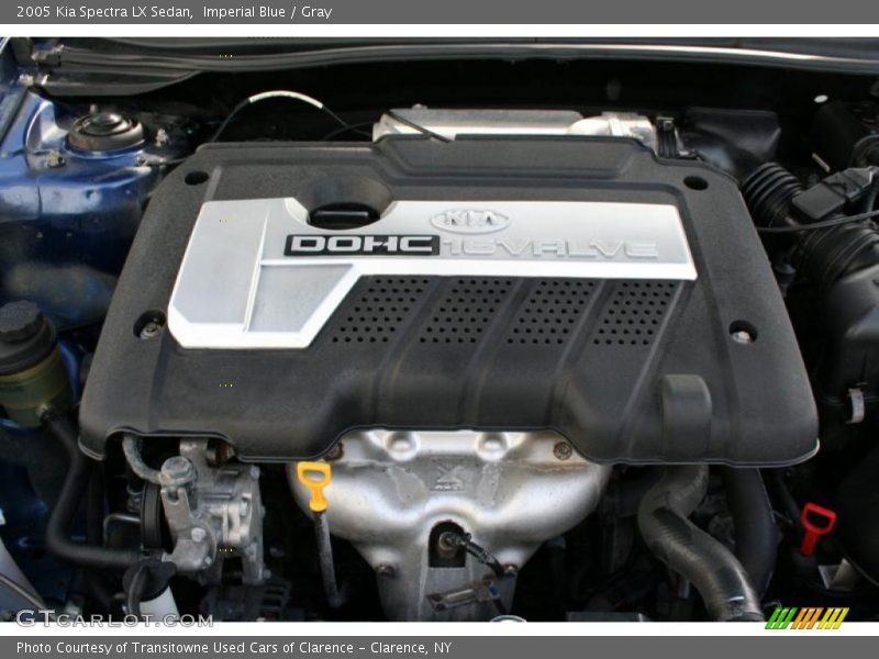  2005 Spectra LX Sedan Engine - 2.0 Liter DOHC 16 Valve 4 Cylinder