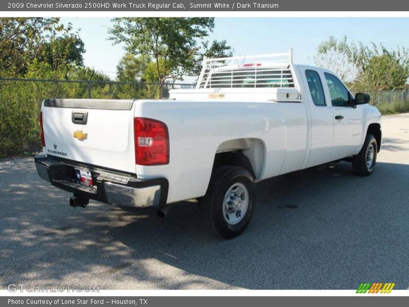 Summit White / Dark Titanium 2009 Chevrolet Silverado 2500HD Work Truck Regular Cab