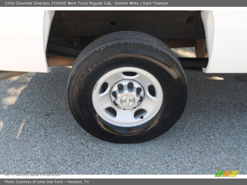 Summit White / Dark Titanium 2009 Chevrolet Silverado 2500HD Work Truck Regular Cab
