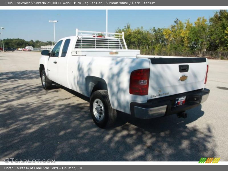Summit White / Dark Titanium 2009 Chevrolet Silverado 2500HD Work Truck Regular Cab