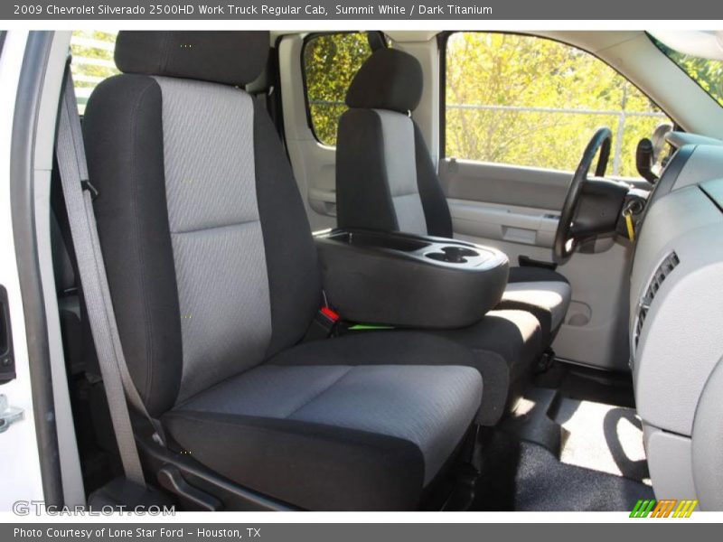 Summit White / Dark Titanium 2009 Chevrolet Silverado 2500HD Work Truck Regular Cab