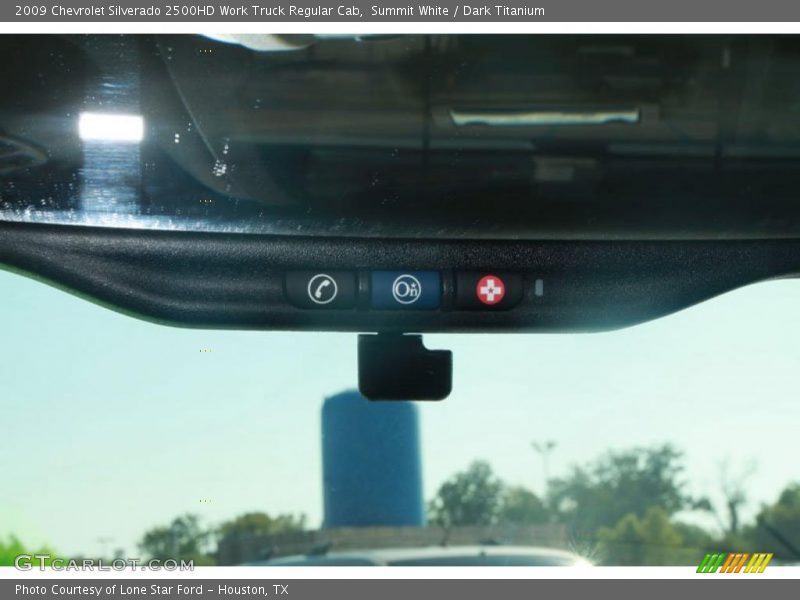 Summit White / Dark Titanium 2009 Chevrolet Silverado 2500HD Work Truck Regular Cab