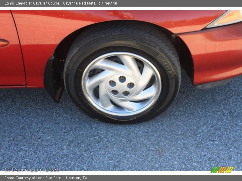 Cayenne Red Metallic / Neutral 1998 Chevrolet Cavalier Coupe