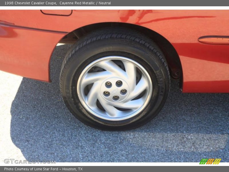 Cayenne Red Metallic / Neutral 1998 Chevrolet Cavalier Coupe