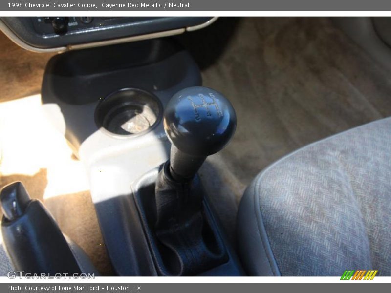  1998 Cavalier Coupe 5 Speed Manual Shifter