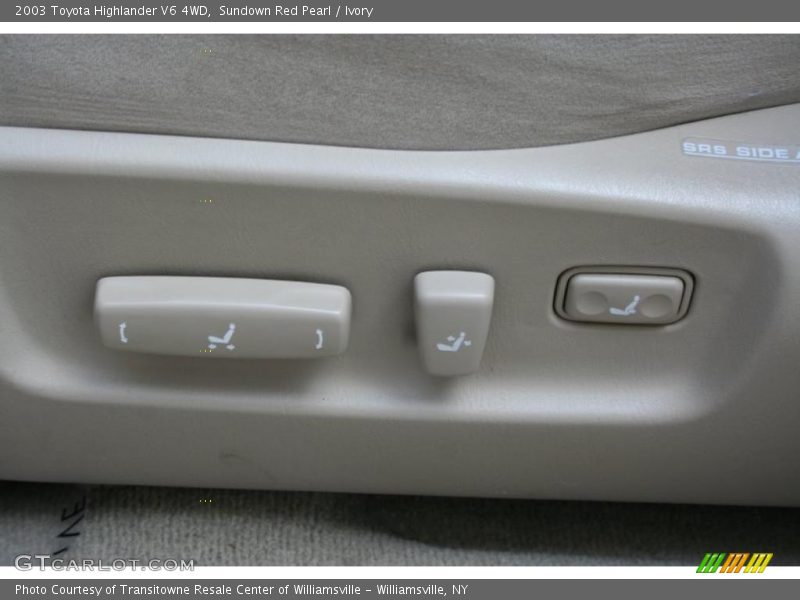 Sundown Red Pearl / Ivory 2003 Toyota Highlander V6 4WD