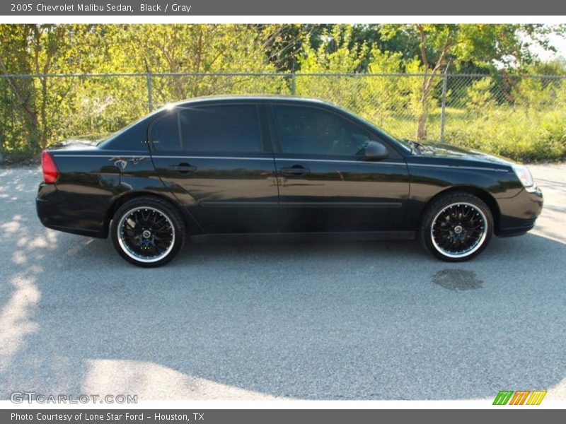 Black / Gray 2005 Chevrolet Malibu Sedan