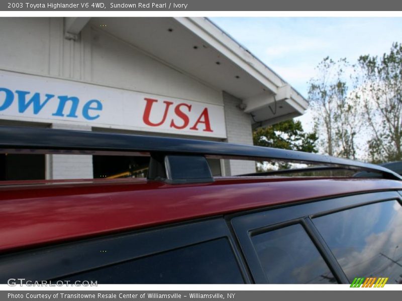 Sundown Red Pearl / Ivory 2003 Toyota Highlander V6 4WD