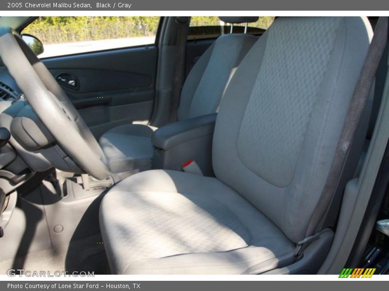 Black / Gray 2005 Chevrolet Malibu Sedan